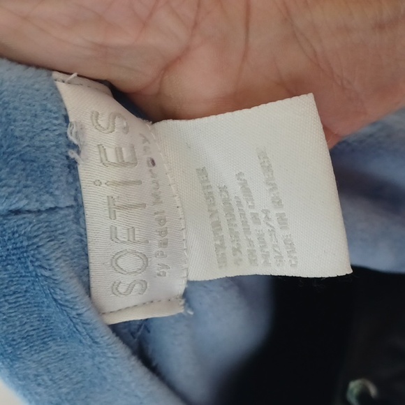 Softies “Snuggle Jumper” Velvet Super Soft 1-Pc Pajama Hood S/M Jogger - Picture 6 of 6